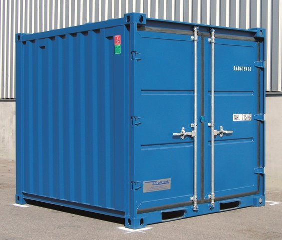 8' Container, Isolerad, el, Låsklass 4-5