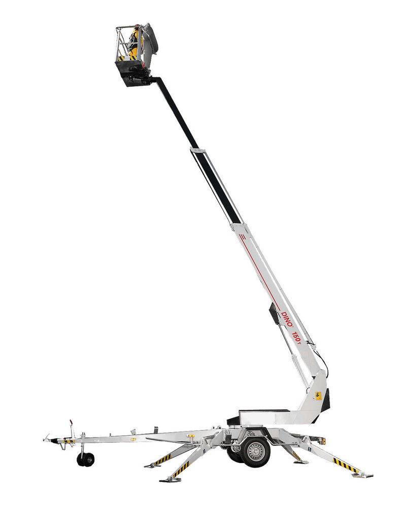Släpvagnslift, teleskop < 15 m pfh, batteri/el