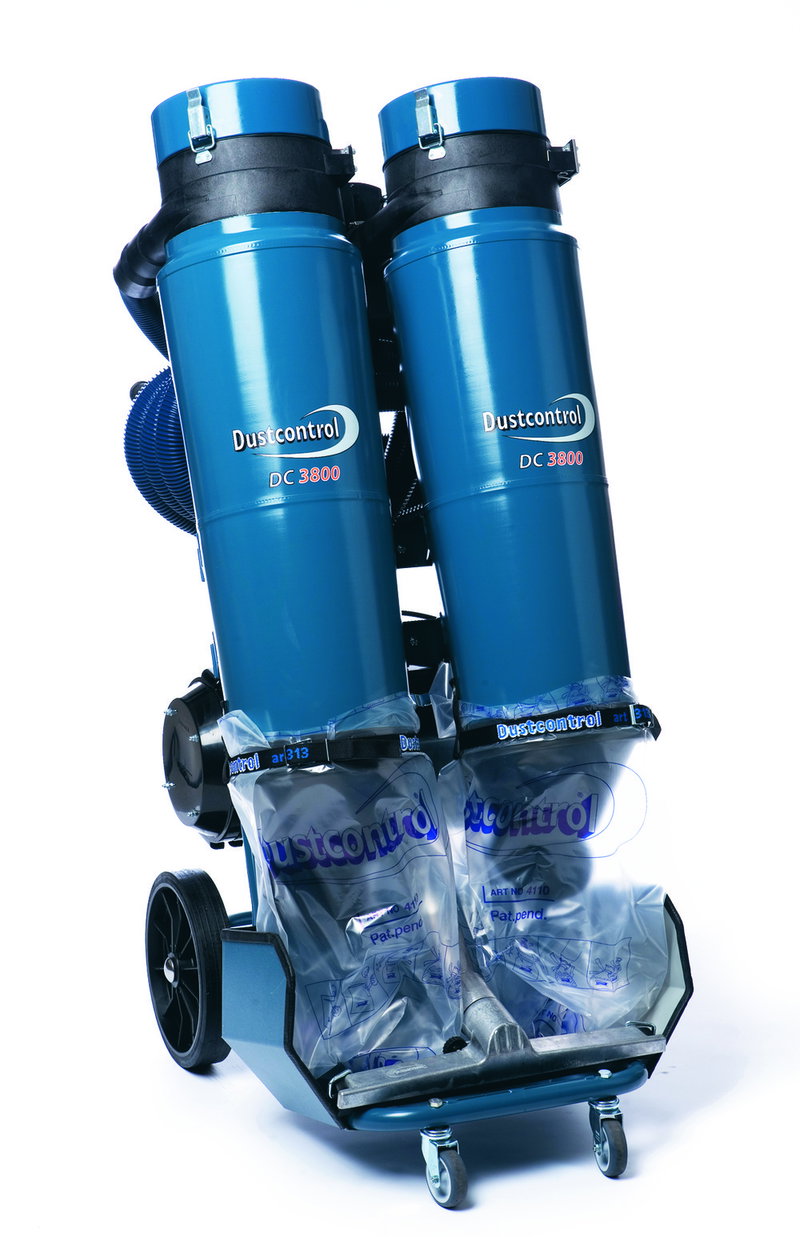 Stoftavskiljare < 4 kW, dubbel cyklon, 230 V