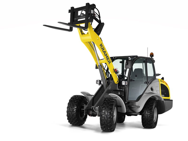 Hjullastare, hjulstyrd, 4 WD, < 5 ton, diesel