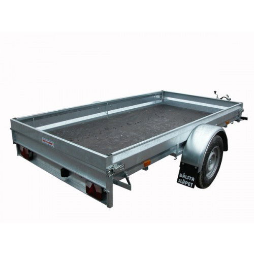 Släpkärra till personbil, vikt < 800 kg, obromsad