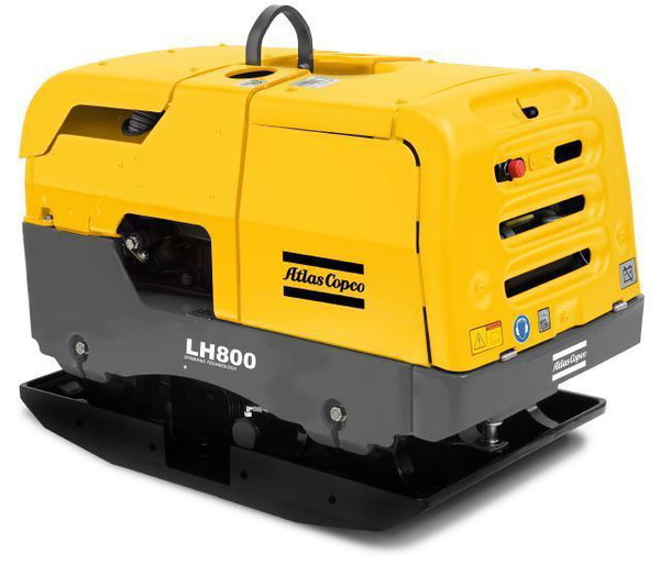 Vibratorplatta f&b < 800 kg, fjärrstyrd,  diesel