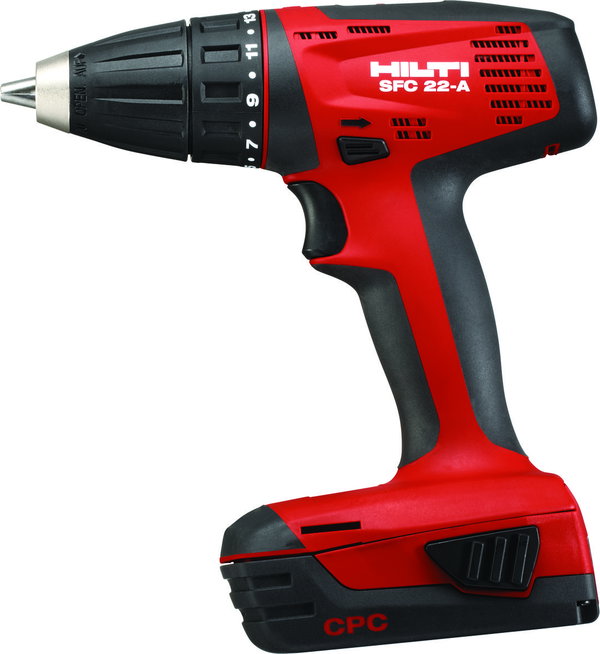 Borrmaskin/skruvdragare < 21,6 V, batteri