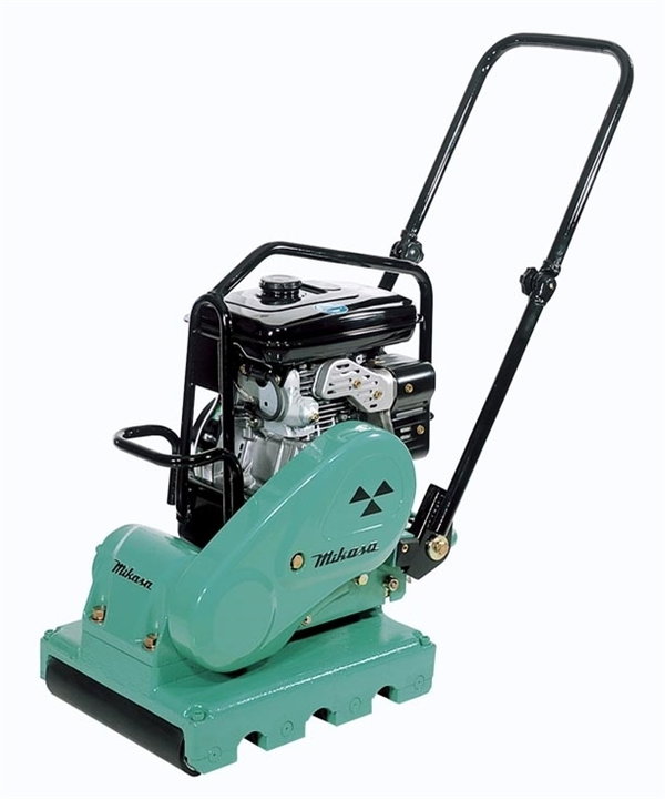 Vibratorplatta för marksten < 100 kg, bensin